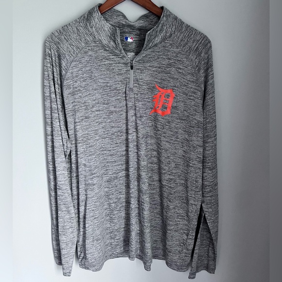 Detroit Tigers 1/4 Zip Shirt - Picture 1 of 3